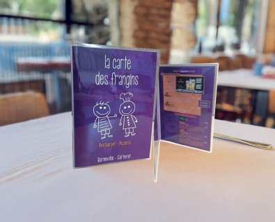 MENU PLASTIFIÉ
